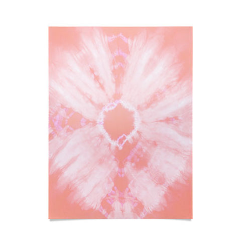 Amy Sia Tie Dye Pink Poster