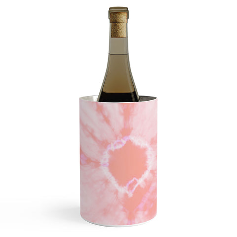 Amy Sia Tie Dye Pink Wine Chiller