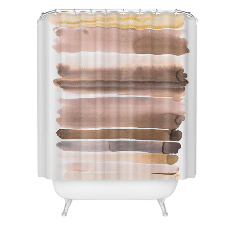 Amy Sia TRANQUIL BREATH Shower Curtain