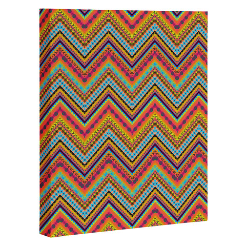 Amy Sia Tribal Chevron Art Canvas