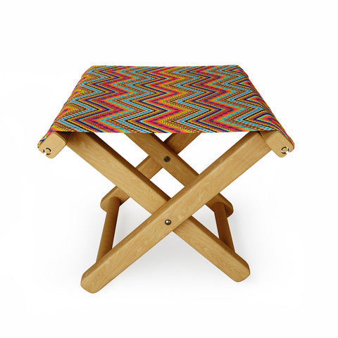 Amy Sia Tribal Chevron Folding Stool