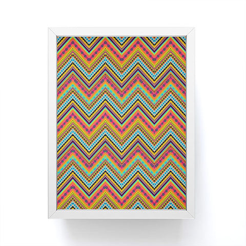 Amy Sia Tribal Chevron Framed Mini Art Print
