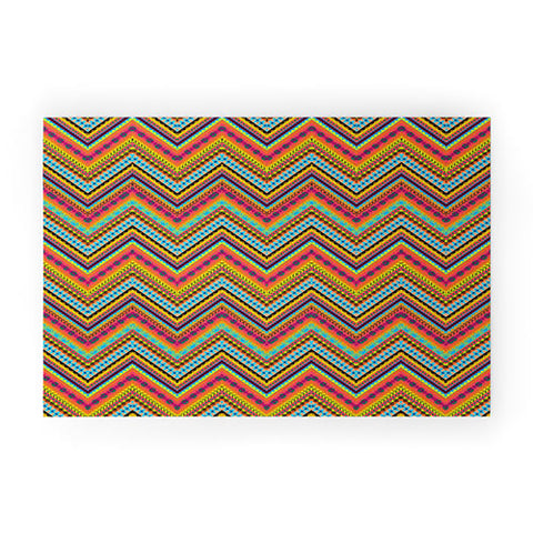 Amy Sia Tribal Chevron Welcome Mat