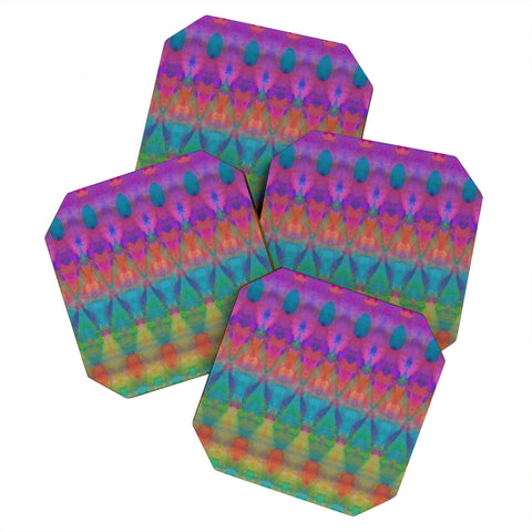 Amy Sia Tribal Diamonds 1 Coaster Set