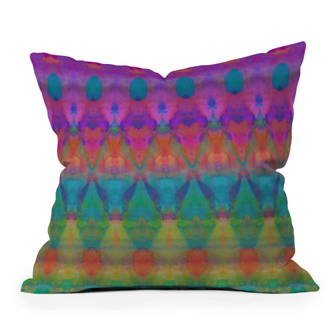 Amy Sia Tribal Diamonds 1 Throw Pillow