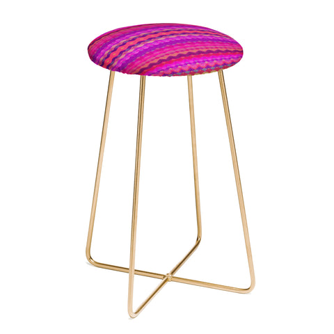 Amy Sia Tribal Diamonds 2 Counter Stool