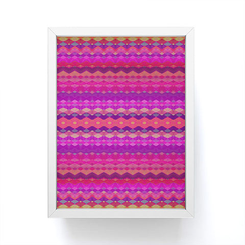 Amy Sia Tribal Diamonds 2 Framed Mini Art Print