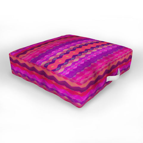 Amy Sia Tribal Diamonds 2 Outdoor Floor Cushion