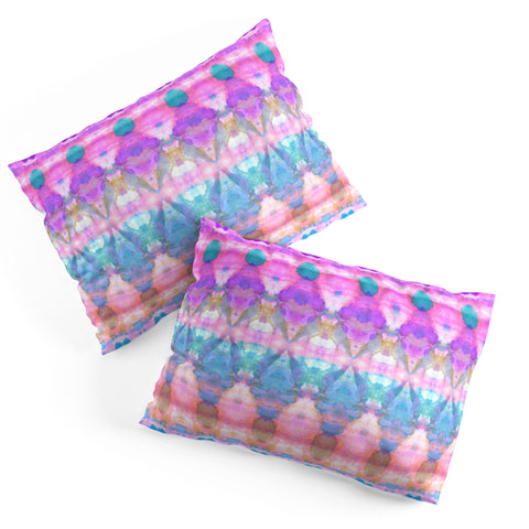 Amy Sia Tribal Diamonds Pastel Pink Pillow Shams