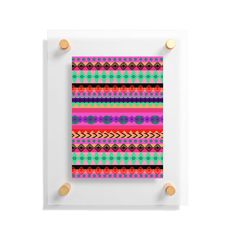 Amy Sia Tribal Stripe Floating Acrylic Print