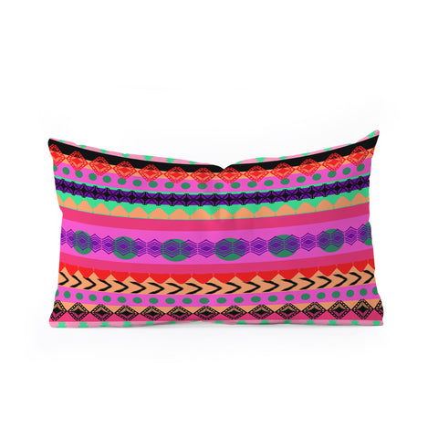 Amy Sia Tribal Stripe Oblong Throw Pillow