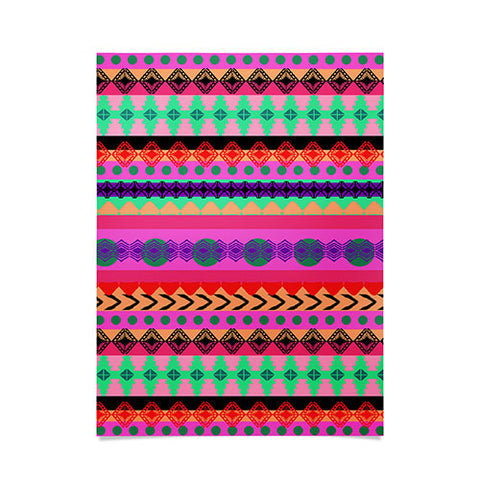 Amy Sia Tribal Stripe Poster