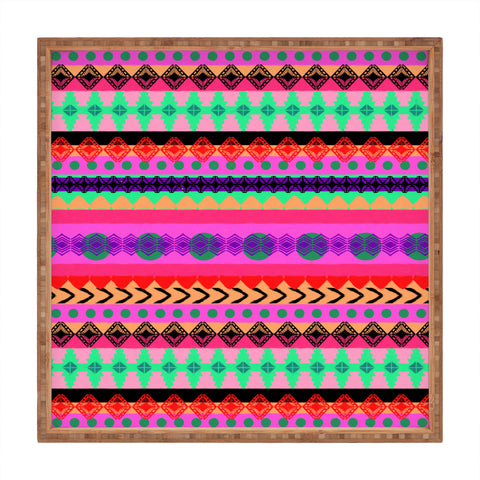 Amy Sia Tribal Stripe Square Tray