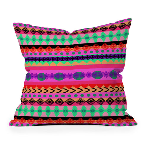 Amy Sia Tribal Stripe Throw Pillow