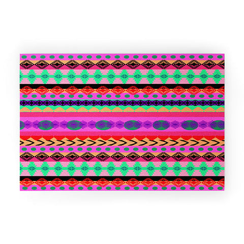 Amy Sia Tribal Stripe Welcome Mat