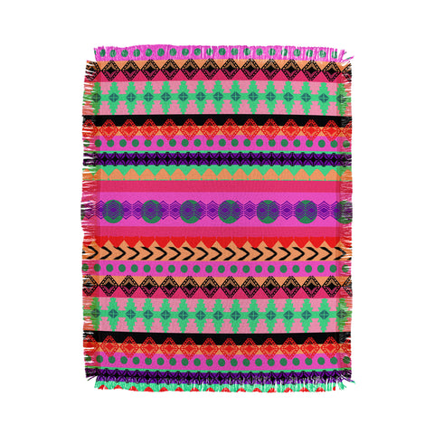 Amy Sia Tribal Stripe Throw Blanket