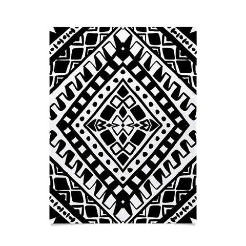 Amy Sia Tribe Black and White 2 Poster