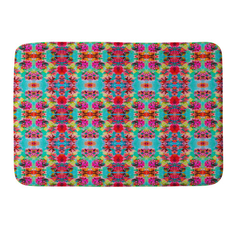 Amy Sia Tropical Floral Memory Foam Bath Mat