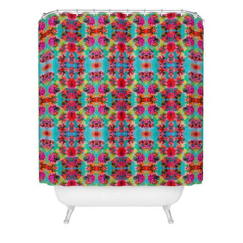 Amy Sia Tropical Floral Shower Curtain