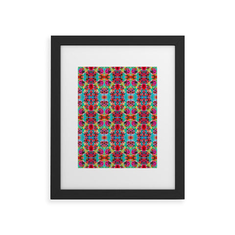 Amy Sia Tropical Floral Framed Art Print