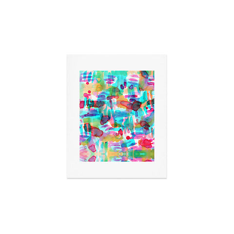 Amy Sia Tropico Aqua Art Print