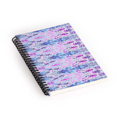 Amy Sia Ubud Blue Spiral Notebook