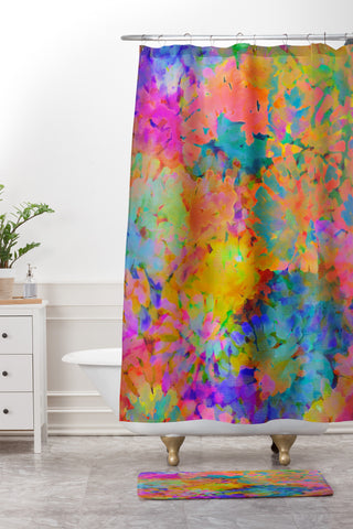 Amy Sia Venice Beach Shower Curtain And Mat