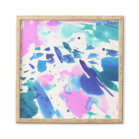 Amy Sia Watercolor Splash Framed Wall Art