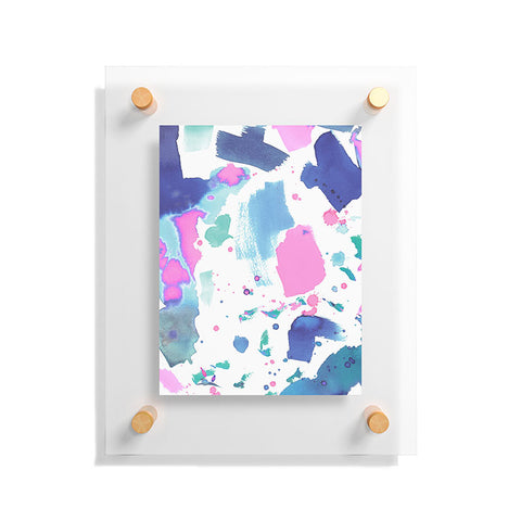Amy Sia Watercolor Splash 2 Floating Acrylic Print