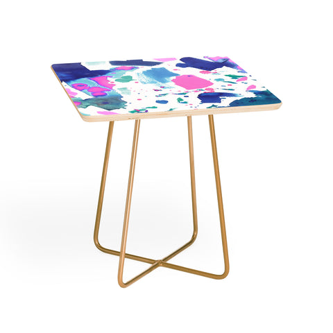 Amy Sia Watercolor Splash 2 Side Table