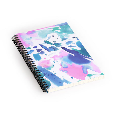 Amy Sia Watercolor Splash Spiral Notebook