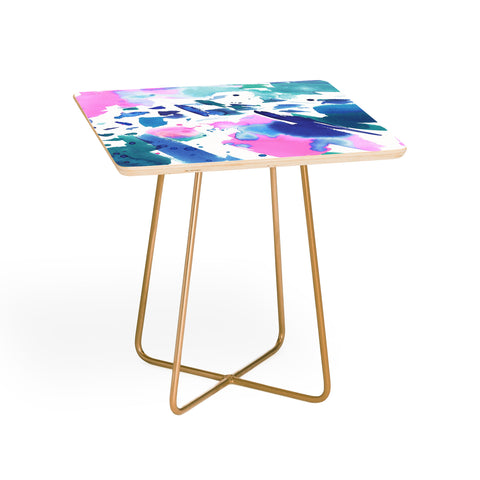 Amy Sia Watercolor Splash Side Table