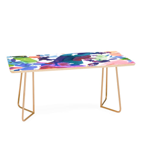 Amy Sia Watercolor Splatter 2 Coffee Table