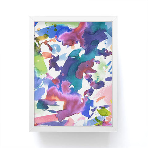 Amy Sia Watercolor Splatter 2 Framed Mini Art Print