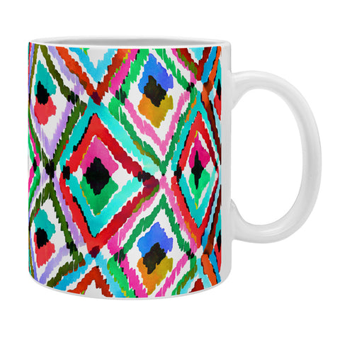 Amy Sia Watercolour Ikat 1 Coffee Mug