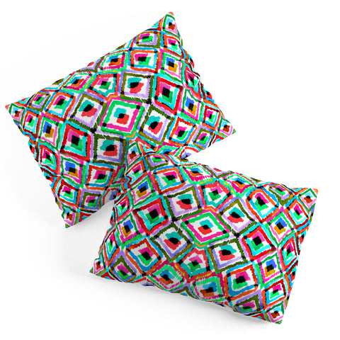 Amy Sia Watercolour Ikat 1 Pillow Shams