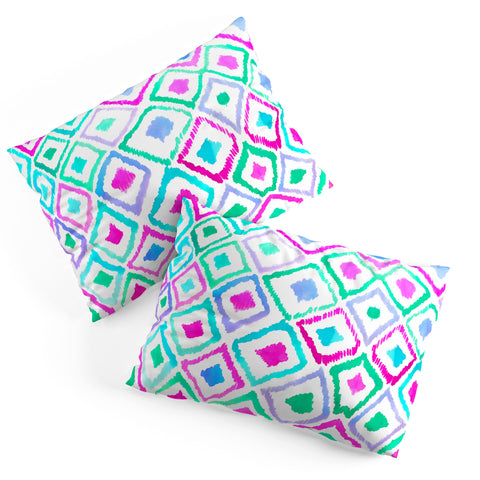 Amy Sia Watercolour Ikat 2 Pillow Shams