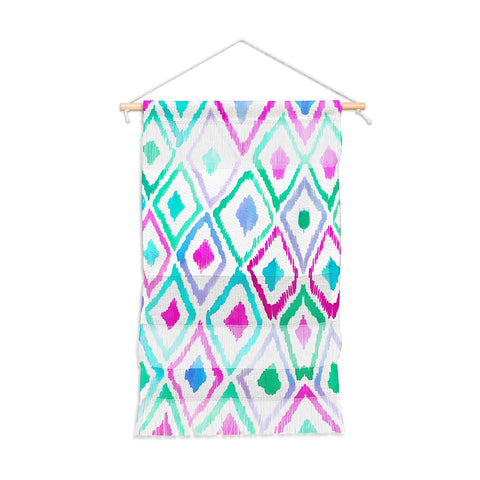 Amy Sia Watercolour Ikat 2 Wall Hanging Portrait
