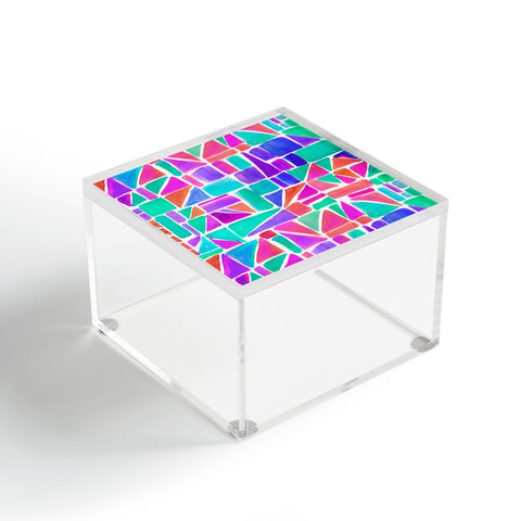 Amy Sia Watercolour Shapes 1 Acrylic Box