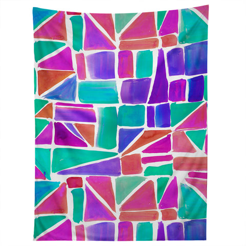 Amy Sia Watercolour Shapes 1 Tapestry