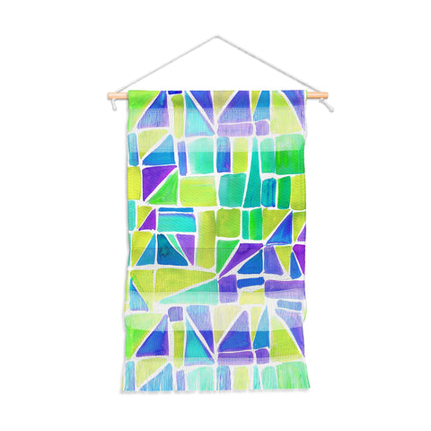 Amy Sia Watercolour Shapes Lemon Wall Hanging Portrait