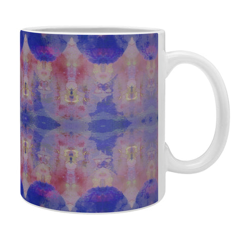 Amy Sia Watercolour Tribal Blue Coffee Mug