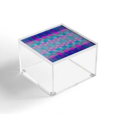 Amy Sia Watercolour Tribal Pink Acrylic Box
