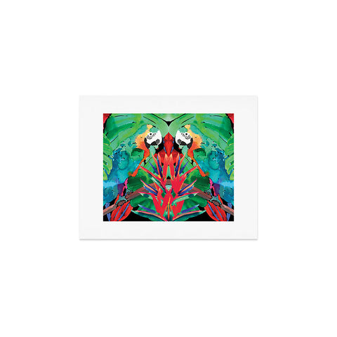 Amy Sia Welcome to the Jungle Parrot Art Print