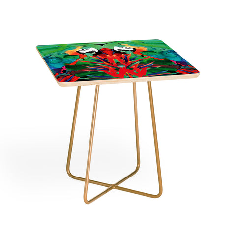 Amy Sia Welcome to the Jungle Parrot Side Table