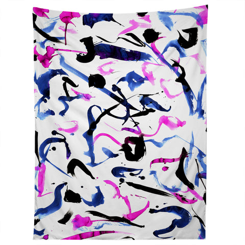 Amy Sia Zest Black and White Tapestry