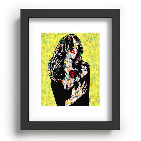 Amy Smith A rose by any other name Recessed Framing Rectangle