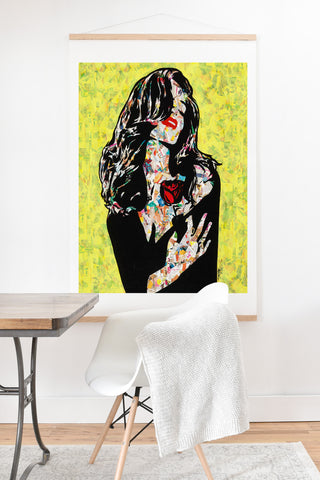 Amy Smith A rose by any other name Art Print And Hanger