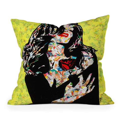 Amy Smith A rose by any other name Throw Pillow