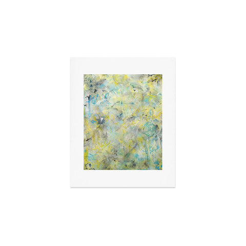 Amy Smith Abstract graffiti texture Art Print